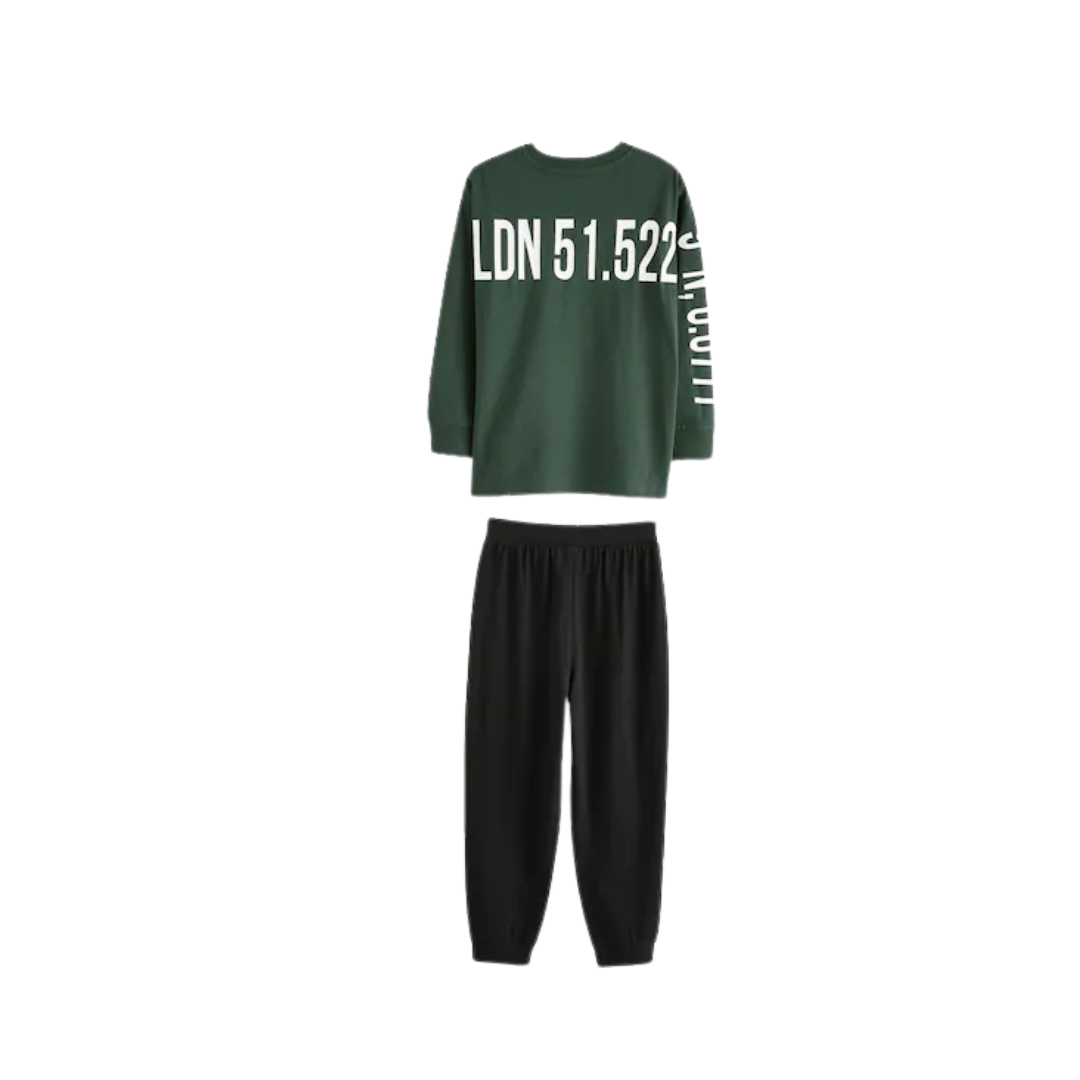 Boys Long Sleeve Pajama Sets-Pack Of 3